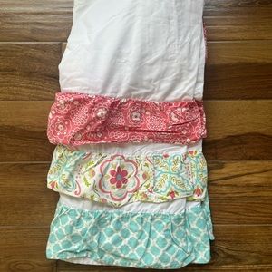 The Peanutshell Mila Crib Sheet Set